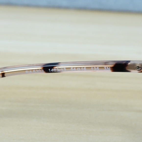 Ralph Lauren Sunglasses RA5203 1463/13 Tortoise and Gold 54-16-135 3N With Case